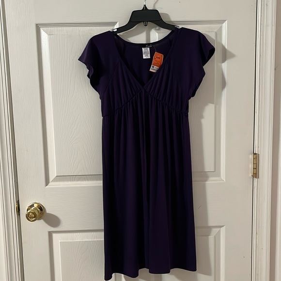 Purple dress. New with tags. Size large. - Picture 1 of 5